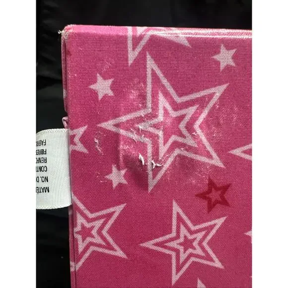 American Girl Doll Bistro Star Chair Pink & White Sweets 18" Booster Seat - Picture 9 of 9